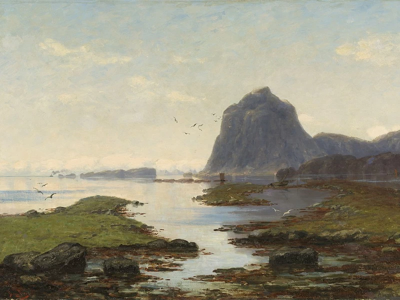 1850-Betzy Akersloot-Berg - Dalle Lofoten - Museo Nazionale di Arte, Architettura e Design